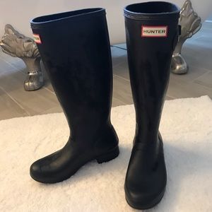 Black Hunter Boots